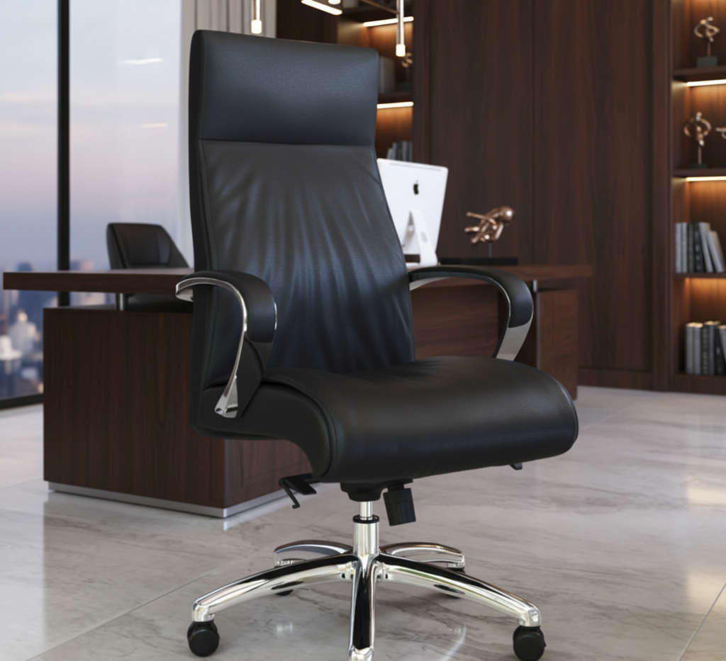 Forbes Ergonomic Leather Executive Office Chair